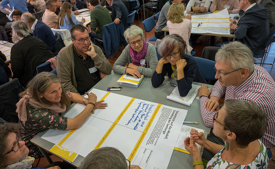 Resonanztreffen  'Zeitgemäße Strukturen'Wie ein Pfarr-Gemeinde-Rat in Zukunft gut wirken kann, stand im Mittelpunkt eines speziell für Pfarrgemeinderäte ausgerichteten Resonanztreffens am Samstag, 11. Mai 2019 im Bildungshaus Schloss Puchberg.Foto: