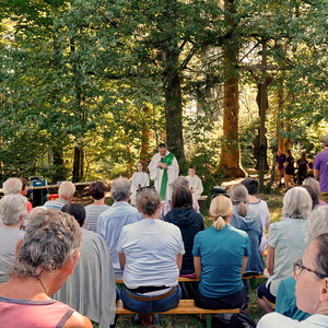 Bergmesse am Häfelberg mit der Marktmusik