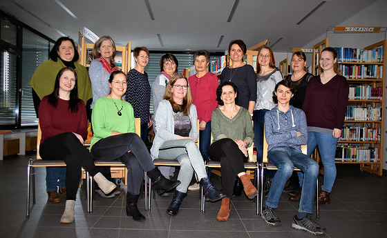 Team der öffentlichen Bibliothek der Pfarre Putzleinsdorf