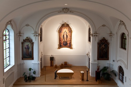Kapelle der Franziskanerinnen in Vöcklabruck. © Kunstreferat