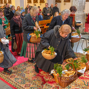 Einzug zum Gottesdienst