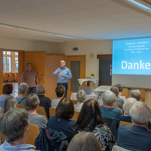 Vortrag von Günther Humer und Thomas Pauzenberger über ihre Reise zum Pfarrpartnerprojekt Kakonko