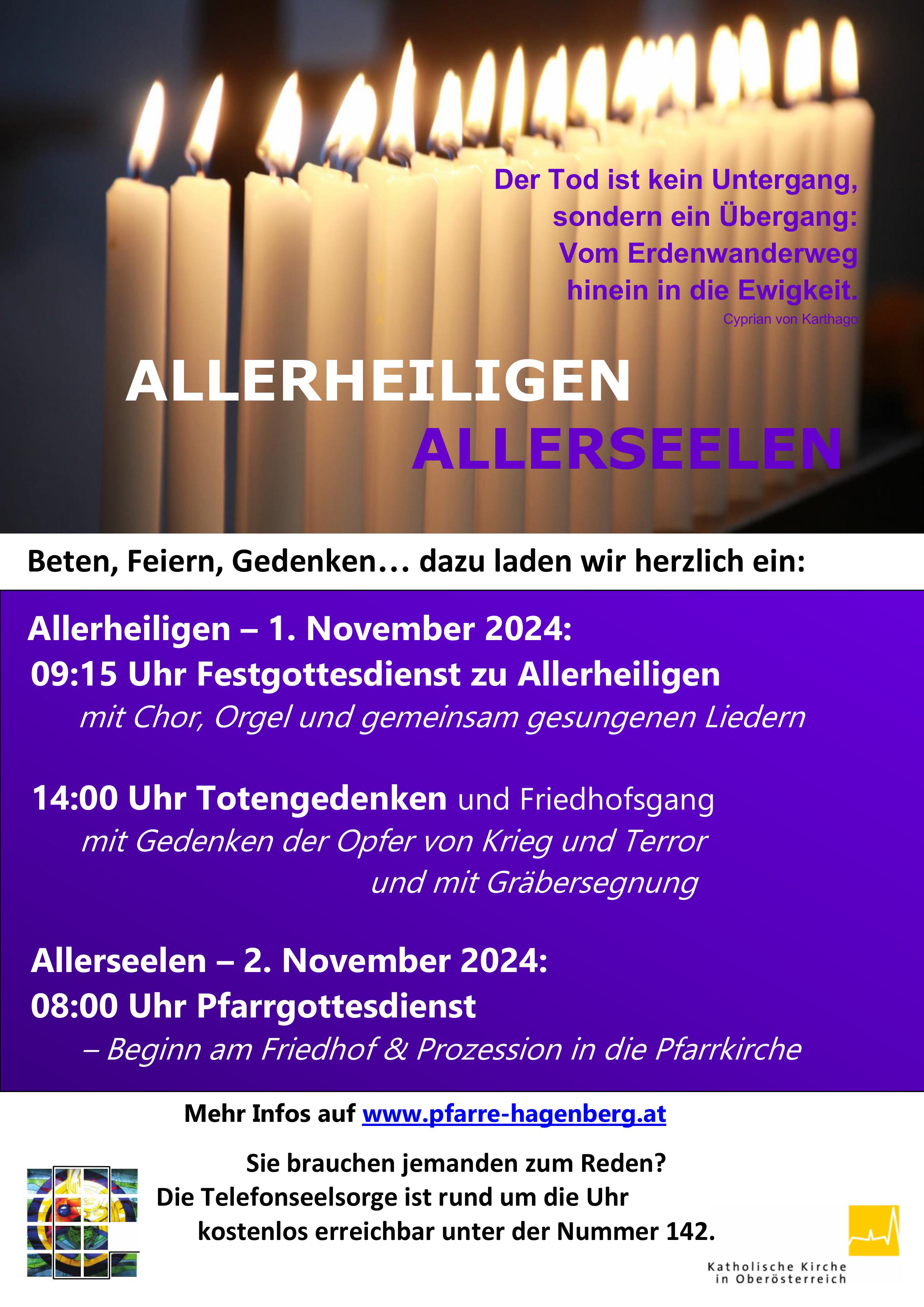 Allerheiligen & Allerseelen