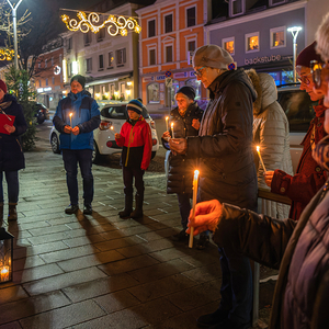 Impressionen vom Lebendigen Adventkalender 2022