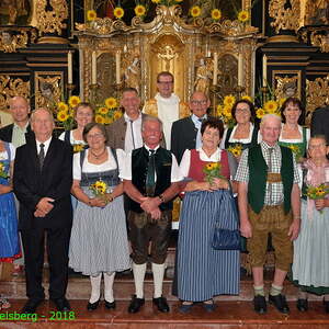 Patrozinium und Ehejubiläum in Eggelsberg