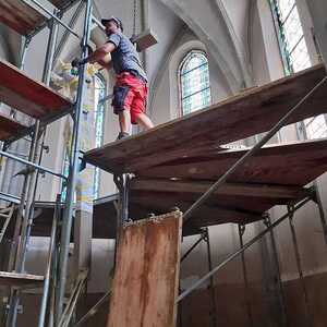 Sanierung unserer Pfarrkirche Teil 4