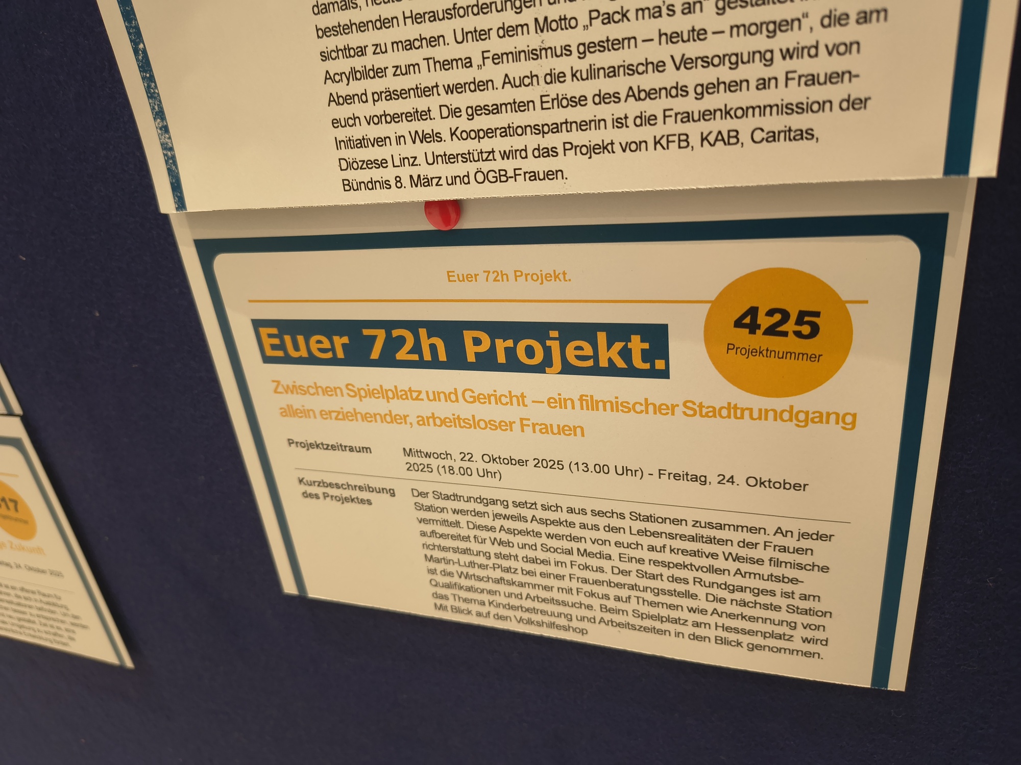 72 h Projekt / Jennefer Frosch