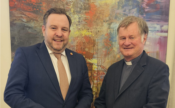 Bundesratspräsident Franz Ebner traf Diözesanbischof Manfred Scheuer