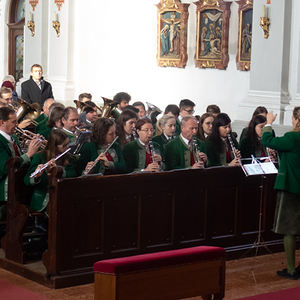 Cäcilienmesse mitgestatltet von der Musikkapelle Kopfing