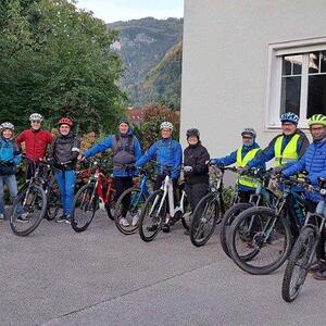 Radfahrergruppe aus Ternberg