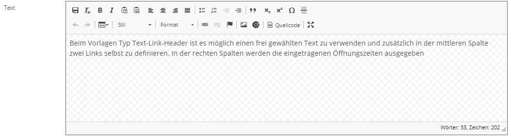 Header Einstellungen in den Basisdaten / © Diözese Linz Header Einstellungen in den Basisdaten