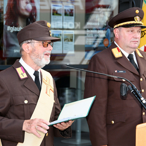 Segnung Komandofahrzeug FF Kopfing