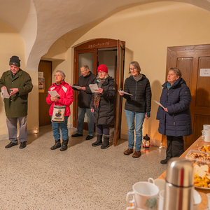 Adventfeier des Pfarrhof-Teams