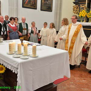 Patrozinium und Ehejubiläum in Eggelsberg