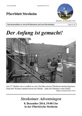 Pfarrblatt 