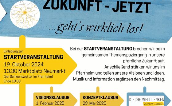 Einladung zur Startveranstaltung des Zukunftswegs 