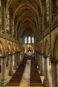 Längenansicht von Rudigierorgel