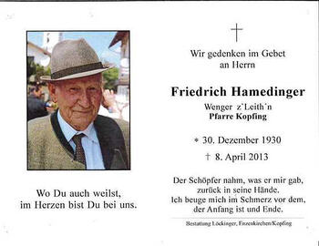 Friedrich Hamedinger