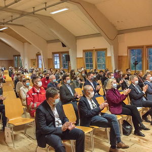 Gedenkfeier an die Opfer des ehemaligen KZ Außenlagers Ternbergzum Thema „Menschlichkeit ohne Grenzen“Foto: Haijes 