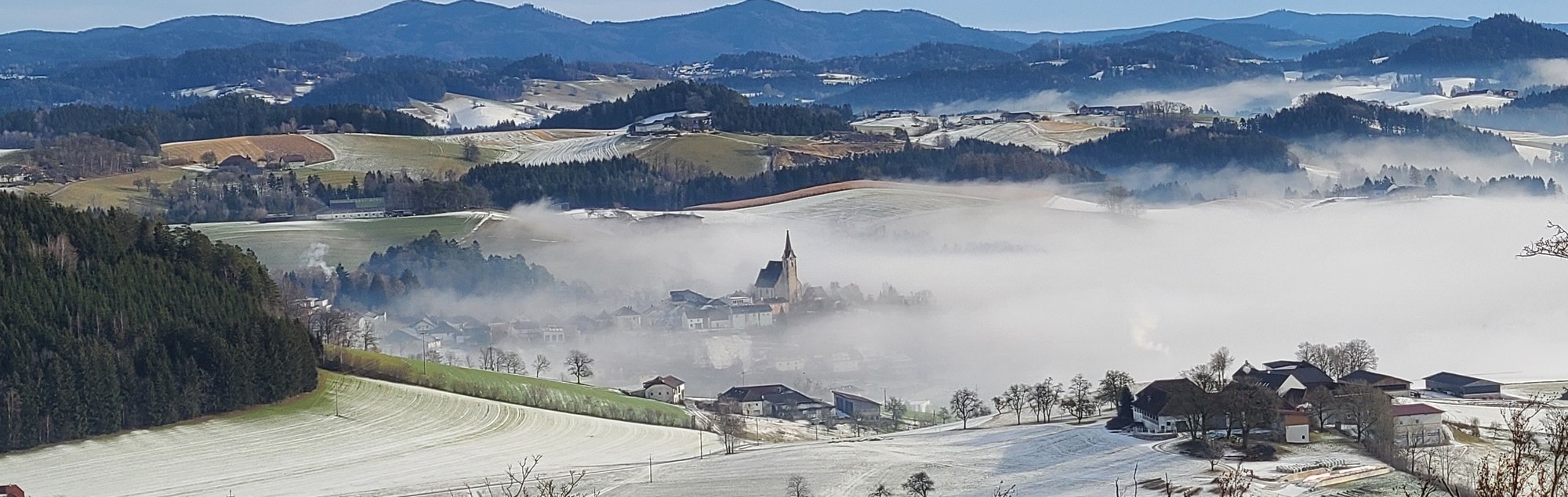 Winterlandschaft in Pabneukirchen