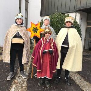 Viele Sternsinger-Gruppen waren unterwegs