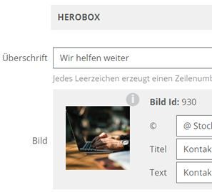 Widget Titel-Hero / © Medienservice | Diözese Linz Herobox