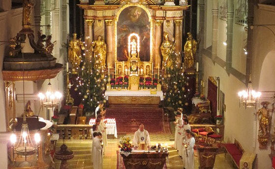 Hl. Messen zu Weihnachten