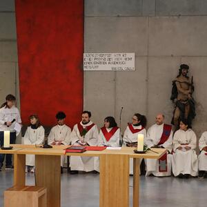 gemeinsamer Gottesdienst St. Quirinus und Marcel Callo