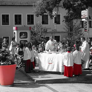 Fronleichnam 2019, Pfarre Neumarkt im Mühlkreis