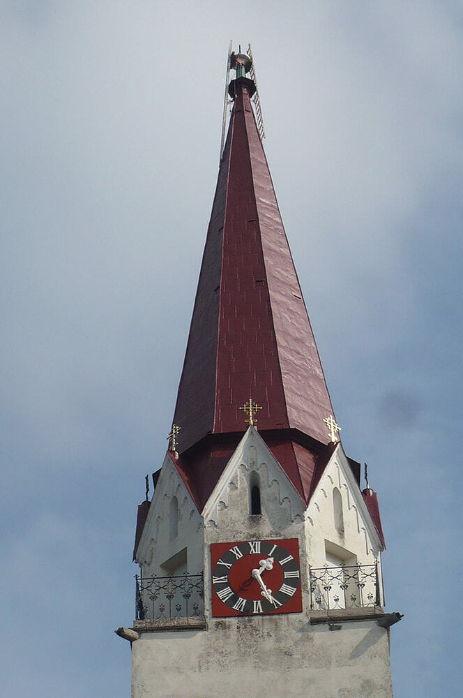 Beginn Kirchturmsanierung