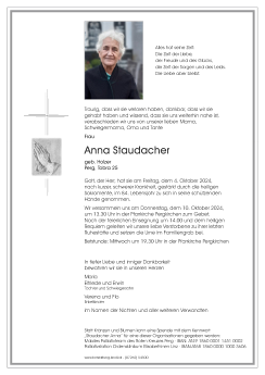 Anna Staudacher