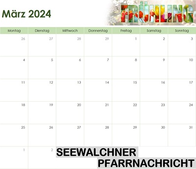 Pfarrnachricht März 2025