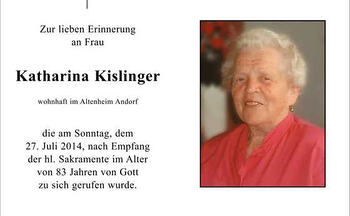 Katharina Kislinger