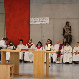 gemeinsamer Gottesdienst St. Quirinus und Marcel Callo