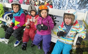 Eiskunstläufer aus dem Pfarrkindergarten