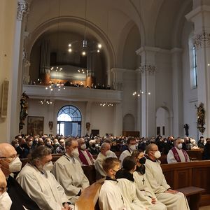 Begräbnis Franz Kastberger in St. Quirinus - Kleinmünchen