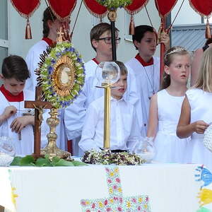 Fronleichnam 2019, Pfarre Neumarkt im Mühlkreis