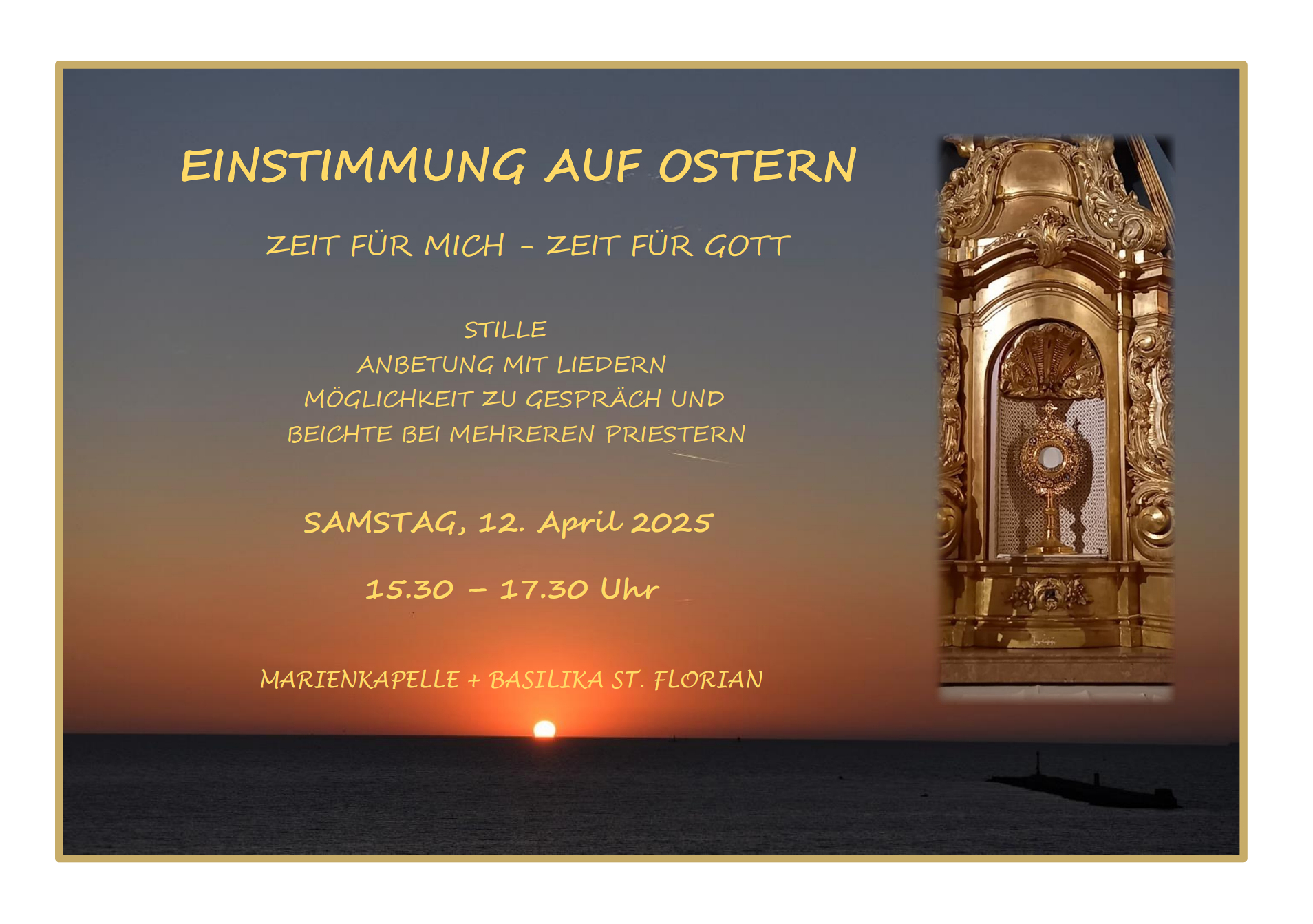 Einstimmung auf Ostern