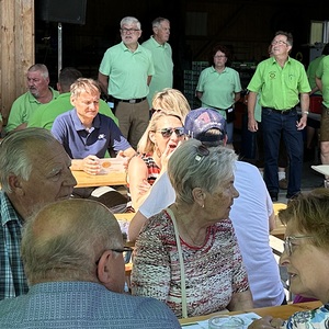 Siedlerverein - Unsere Gerätehalle wurde eingeweiht.