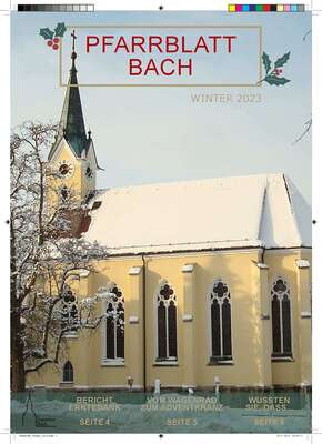 Pfarrblatt Bach