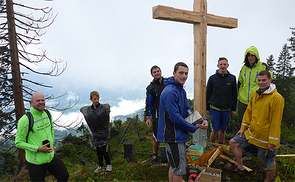 Gipfelkreuz am Raschberg