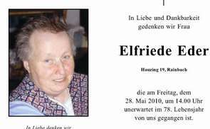 Elfriede Eder