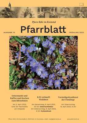 Pfarrblatt Ostern 2023