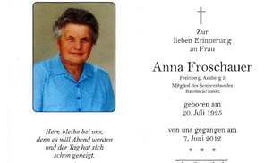 Anna Froschauer