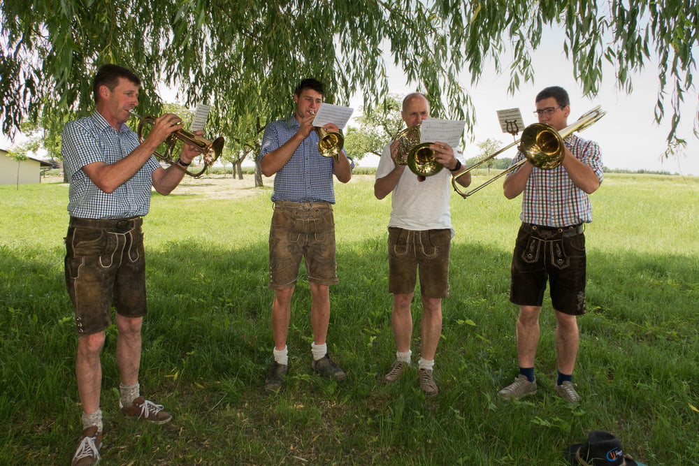 Bläserquartett der MK Aschach