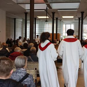 gemeinsamer Gottesdienst St. Quirinus und Marcel Callo