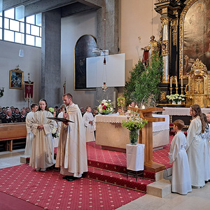 Abschluss in der Kirche