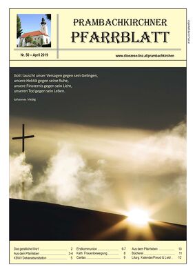 Pfarrblatt März 2019