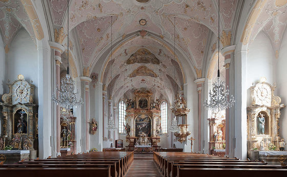 Pfarrkirche Altheim - Innenansicht