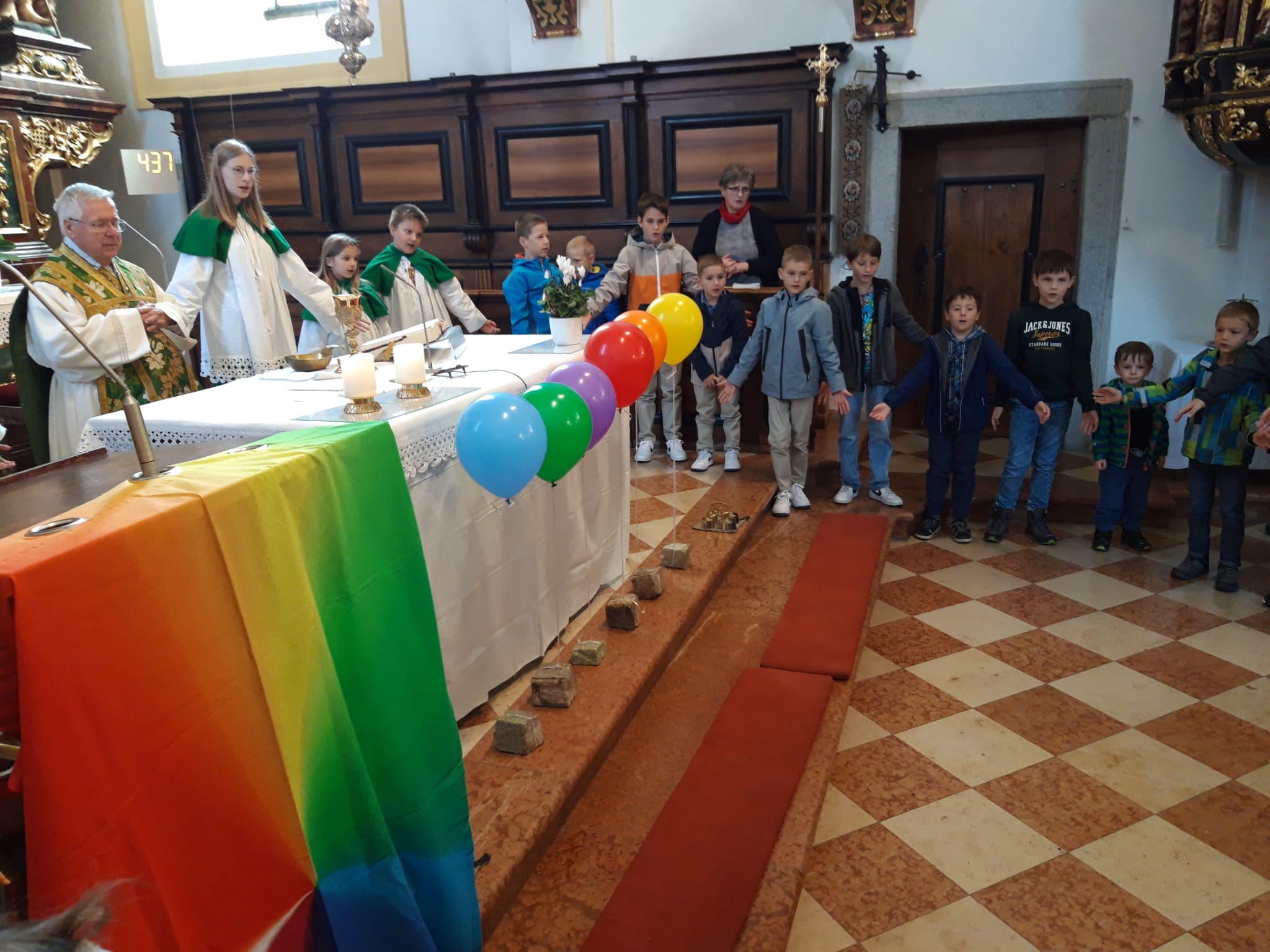 Familienmesse Regenbogen